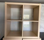 Ikea Kallax kast berk - 77 x 77 cm - 4 vaks - 2 beschikbaar, Ophalen, Gebruikt