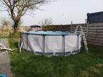 Intex zwembad Bestway Steel Pro Max 427 x 122 cm + access., Ophalen, Rond