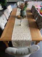 EETKAMER (TAFEL + DRESSOIR + STOELEN ), Huis en Inrichting, Ophalen, Zo goed als nieuw, Landelijk, 6 tot 8 stoelen