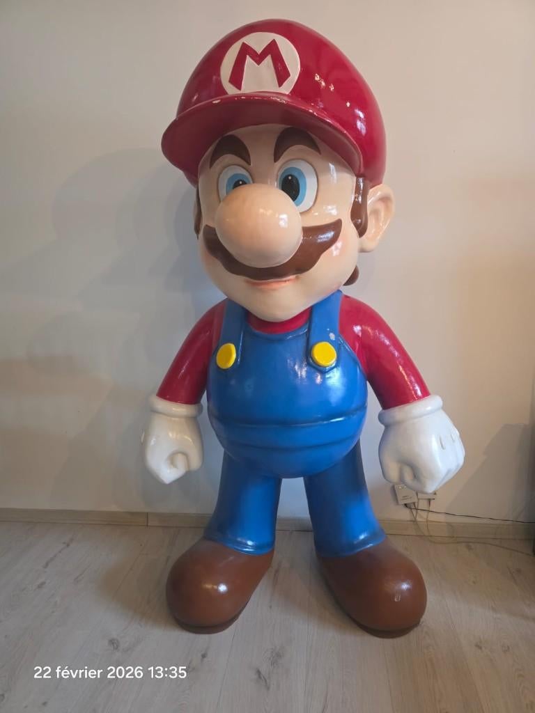 Super Mario - Statue, Enlèvement ou Envoi, Utilisé