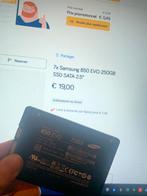 7x Samsung 850 EVO 250GB SSD SATA 2.5”, Computers en Software, Harde schijven, Intern, Nieuw, Ophalen of Verzenden, Samsung