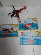 Lego Creator 3 in 1 31057 Rode Helikopter, Ophalen of Verzenden, Zo goed als nieuw, Complete set, Lego