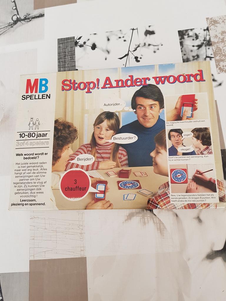 Gezelschapsspel, stop ander woord, goede staat, Hobby & Loisirs créatifs, Jeux de société | Jeux de plateau, Enlèvement, Comme neuf