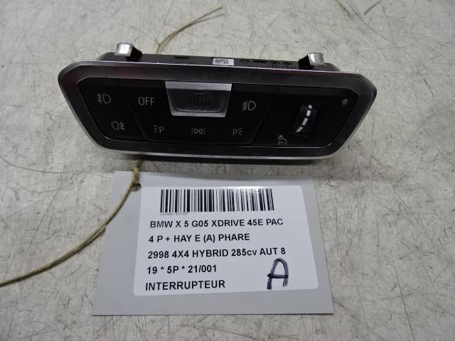 COMMUTATEUR BMW X5 (G05) (01-2018/03-2023) (6131946113401), Autos : Pièces & Accessoires, Utilisé, BMW