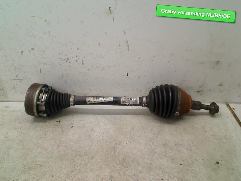 AANDRIJFAS LINKS VOOR Golf VII Variant (AUVV) (1K0407271LB), Auto-onderdelen, Remmen en Aandrijving, Volkswagen, Gebruikt