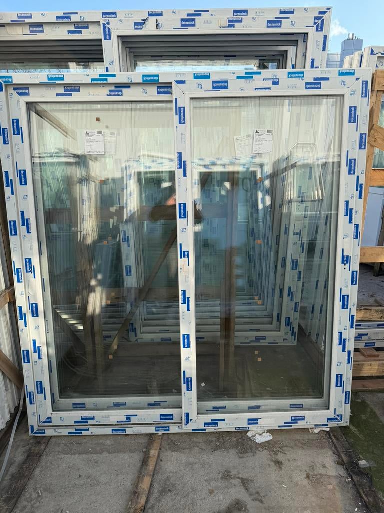 Baies vitrées en stock!!, Bricolage & Construction, Enlèvement ou Envoi, Neuf, Baie vitrée coulissante