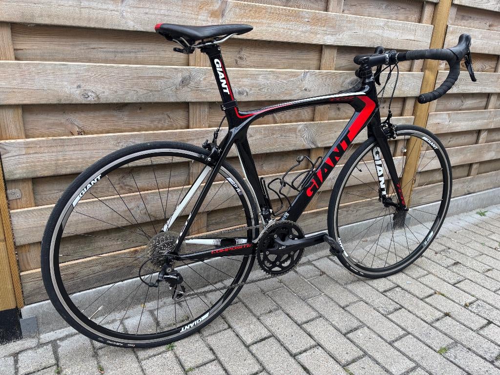 Racefiets Giant TCR full carbon mt 54 in uitmuntende staat, Vélos & Vélomoteurs, Vélos | Vélos de course, Enlèvement, 53 à 57 cm