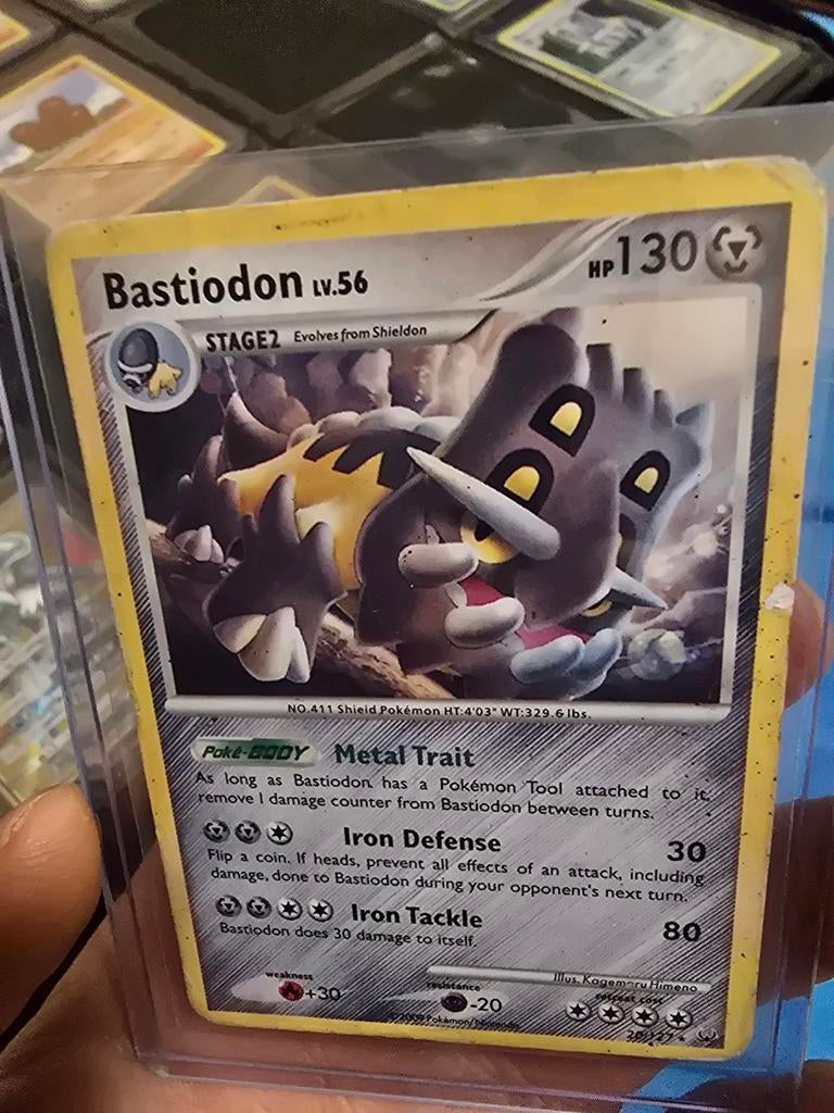 Bastiodon Lv.56 (#20/127) uit de Pokémon TCG-set Platinum, Ophalen