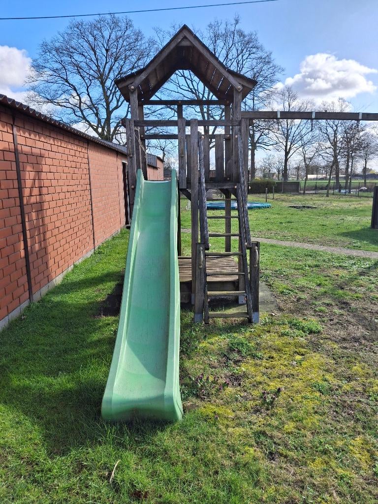 Houten speeltoestel, Enlèvement, Utilisé, Bac à sable