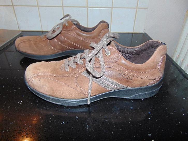 Schoenen Ecco in nette staat, Kleding | Heren, Schoenen, Gedragen, Veterschoenen, Bruin, Ophalen of Verzenden