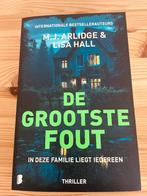 Boek: De grootste fout, Boeken, Ophalen, Zo goed als nieuw, M.J. Arlidge, België