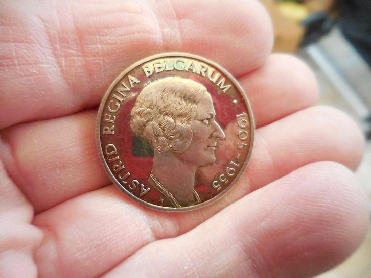 Koningin Astrid zilveren munt, Postzegels en Munten, Munten | België, Zilver, Zilver, Ophalen of Verzenden