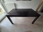 Table ikea 6 personnes noire avec rallonge., Enlèvement