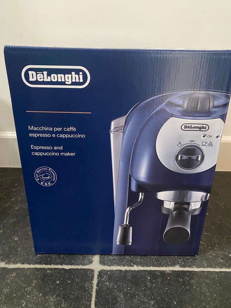 Delonghi espresso en cappuccino machine, Elektronische apparatuur, Koffiezetapparaten, Ophalen of Verzenden, Nieuw