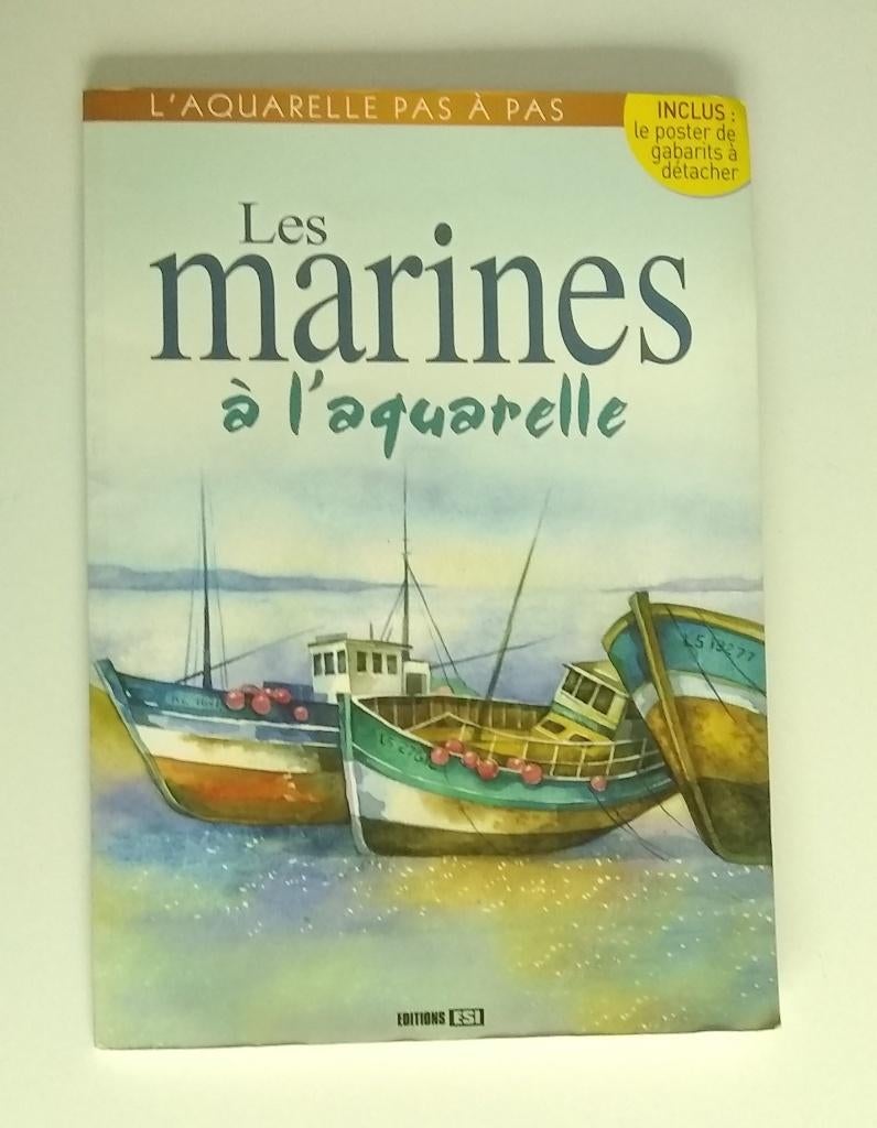 Les marines à l'aquarelle, Boeken, Différents auteurs, Ophalen of Verzenden, Zo goed als nieuw, Schilder- en Tekenkunst
