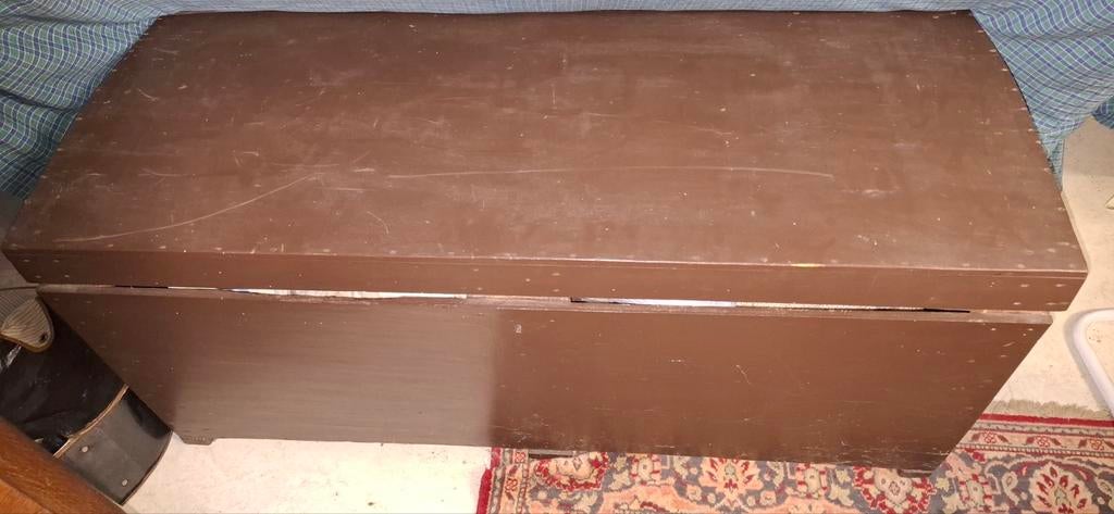 Houten kist, Huis en Inrichting, Stoelen, Ophalen