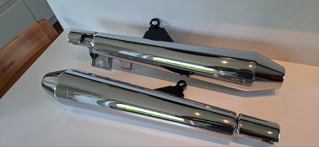Originele uitlaat / Silencieux Triumph Bonneville T100, Motos, Particulier