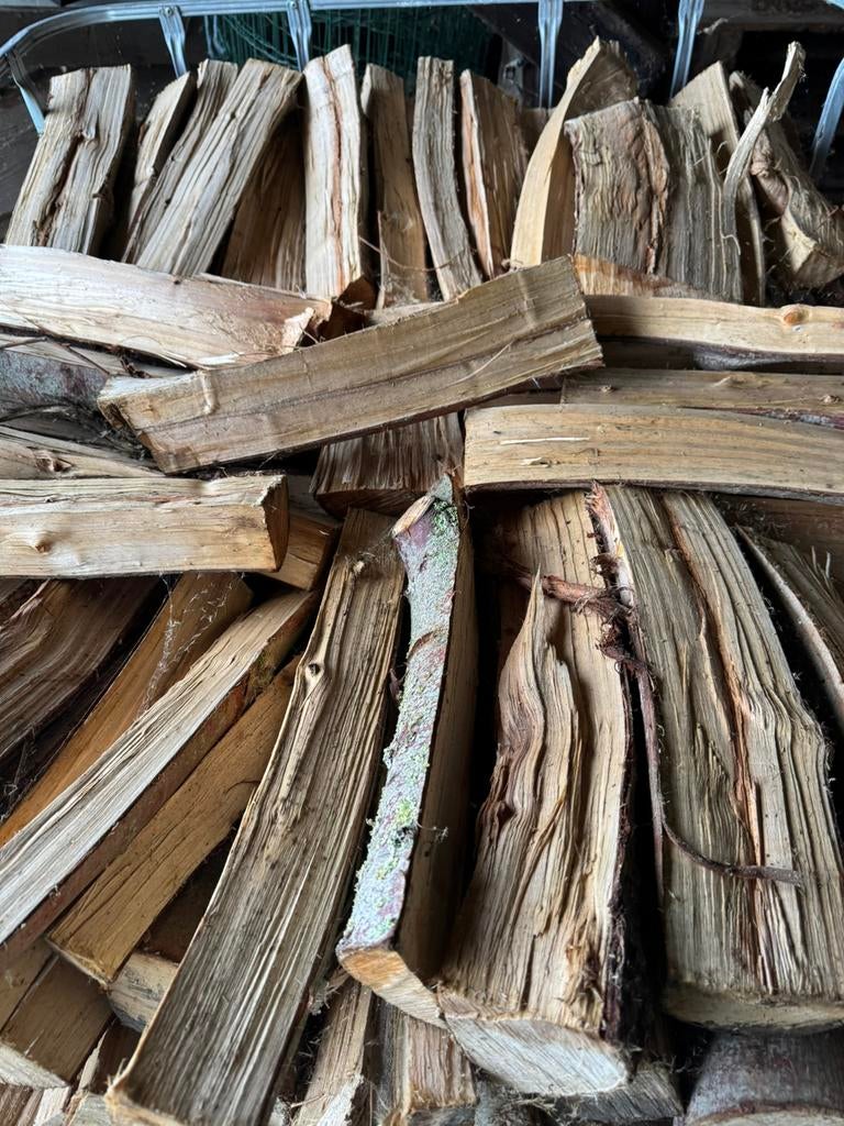 Droog brandhout gekliefd en gezaagd 40 cm, Enlèvement, Autres essences de bois