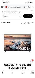 Samsung 8k 75, TV, Hi-fi & Vidéo, Télévisions, Enlèvement, Comme neuf, Samsung