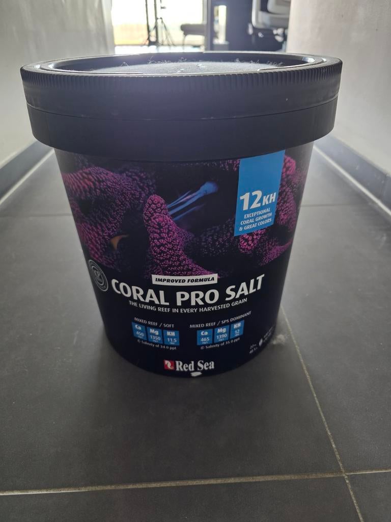 Red sea zeezout voor aquarium, Bricolage & Construction, Enlèvement