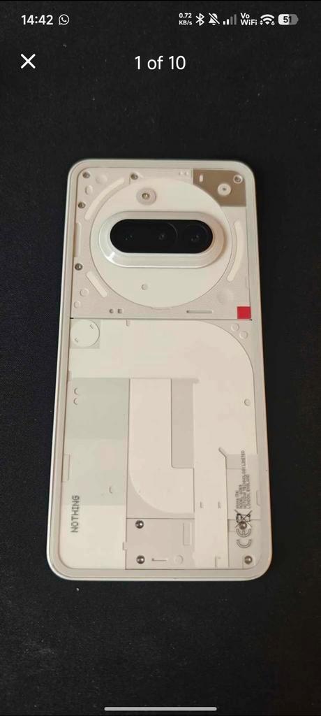 Nothing Phone (3a) Blanc - 128 Go - Batterie 100%, Télécoms, Téléphonie mobile | Accessoires & Pièces, Enlèvement ou Envoi