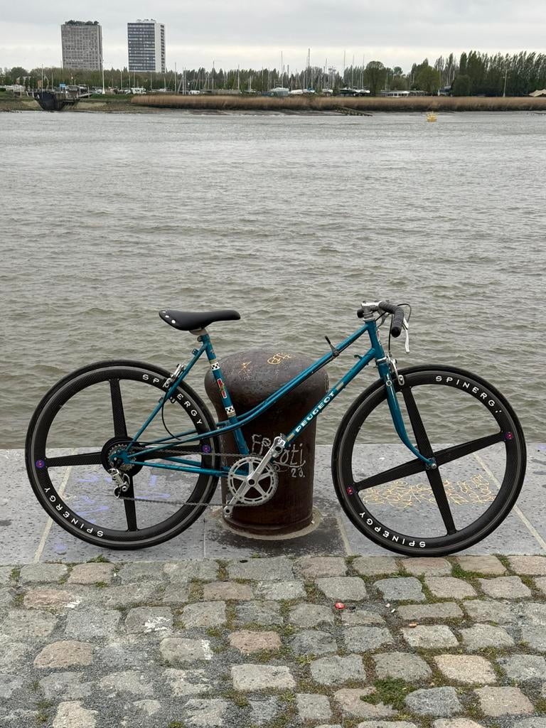 Peugeot – Spinergy Rev X – Campagnolo – Unieke setup, Ophalen