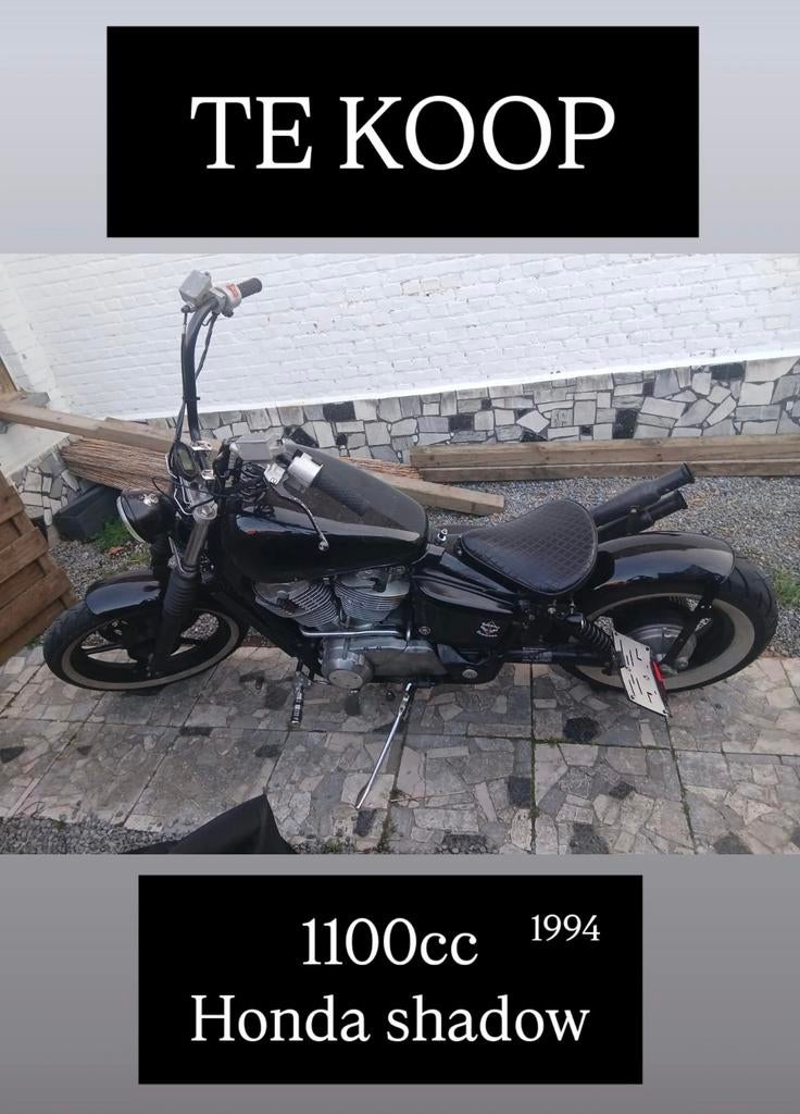 Honda shadow 1100cc  2800€, Ophalen of Verzenden