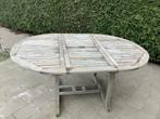 Teak tafel tuin, Ophalen, Gebruikt, 6 zitplaatsen, Teakhout