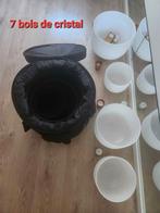 Bols de cristal avec sacs de transport + protection, Musique & Instruments, Musiques & Instruments Autre, Enlèvement, Neuf