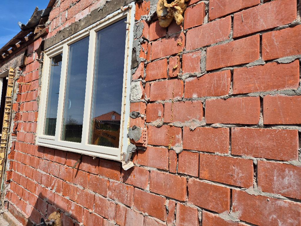 Raam, Doe-het-zelf en Bouw, Ophalen, Gevelraam of Ruit, 120 tot 160 cm, Zo goed als nieuw