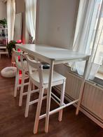 Table haute + 2 chaises (ikea), Maison & Meubles, Enlèvement, Utilisé