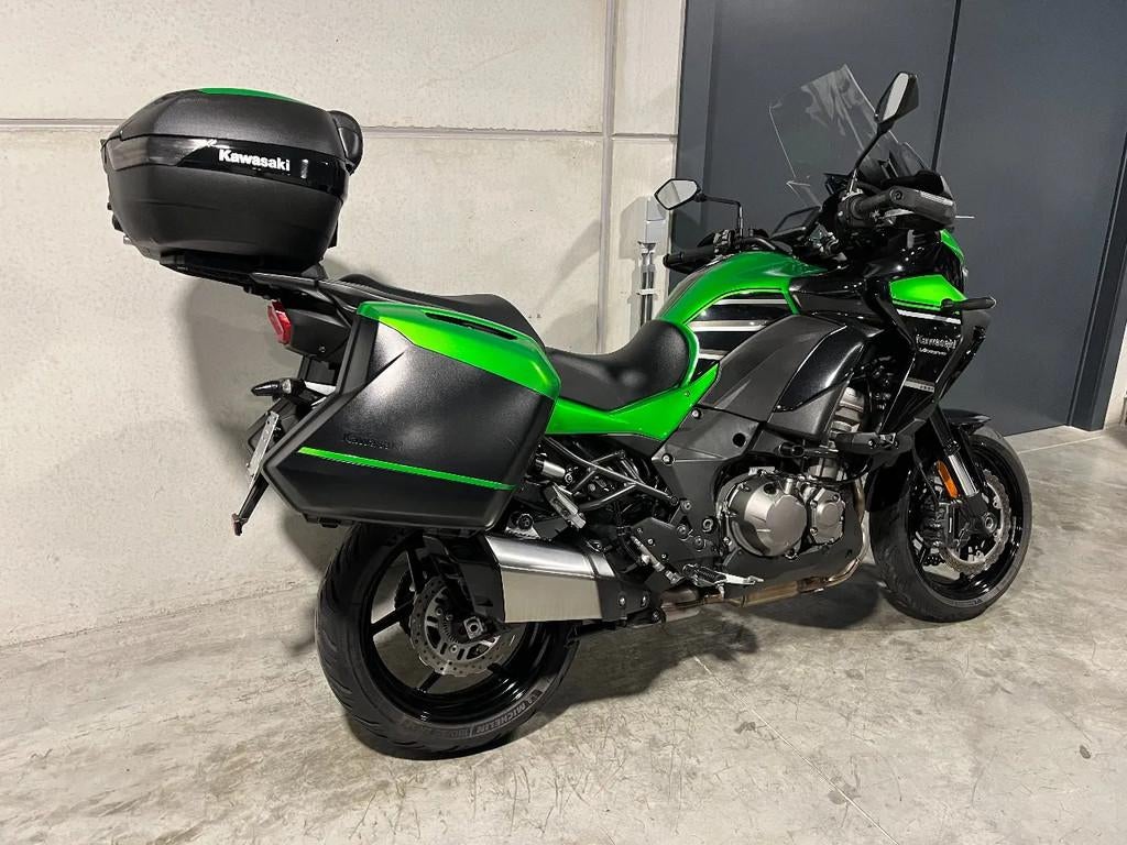 Kawasaki Versys 1000 met 3-delige kofferset, Motos, Tourisme, Entreprise, Plus de 35 kW, 1000 cm³