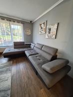 Canapé en L convertible avec coffre, Enlèvement, Comme neuf, Tissus