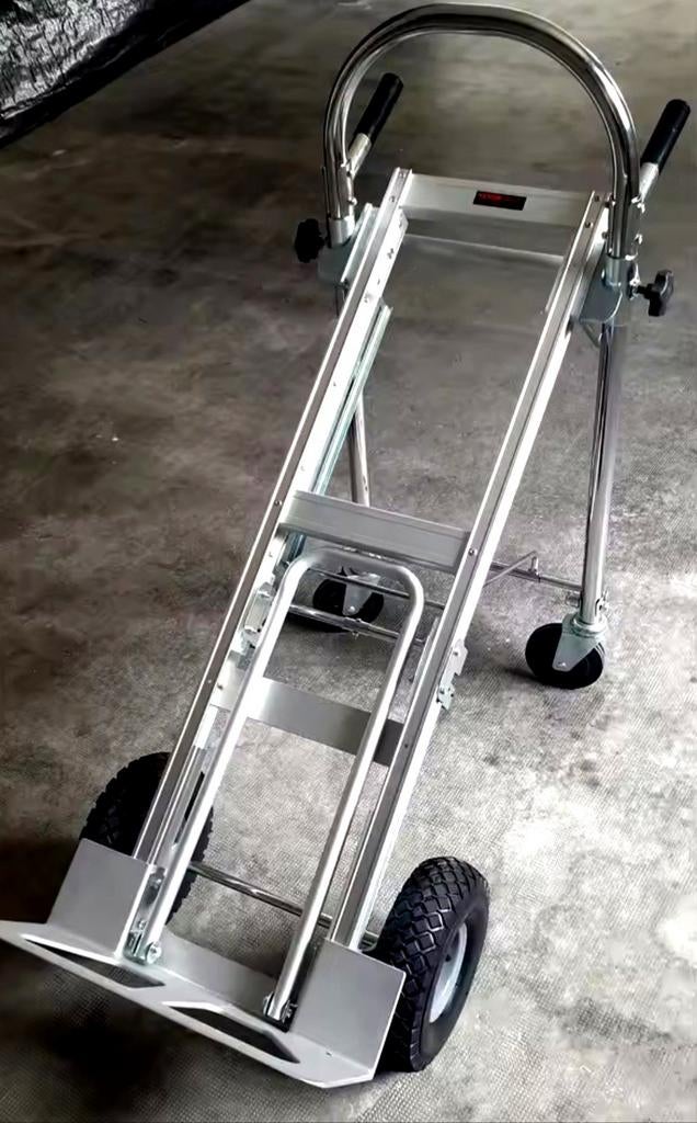 3-in-1 aluminium opvouwbare steekwagen., 100 liter of meer, Ophalen, Nieuw, Steekwagen