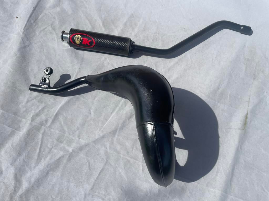 Uitlaat + demper AM6 / Derbi, Fietsen en Brommers, Ophalen, Zo goed als nieuw, Uitlaat