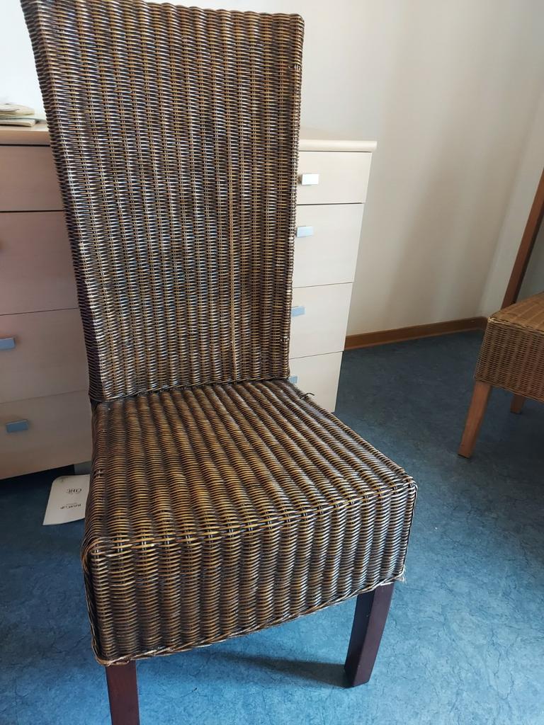 30 chaises en osier - restauration pour fêtes - disponibles, Enlèvement