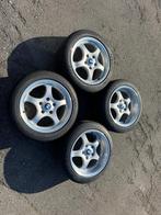 BMW of andere velgen en banden 225 45 16 & 205 5016, Auto-onderdelen, Ophalen, Gebruikt, 16 inch, Banden en Velgen