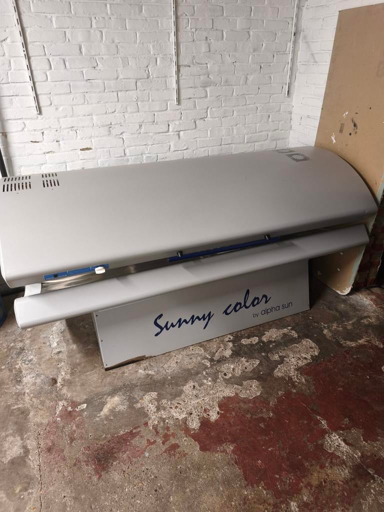 Zonnebank met Gezichtsbruiner, Elektronische apparatuur, Zonnebanken en Gezichtsbruiners, Ophalen, Gezichtsbruiner