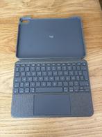 Logitech Combo Touch iPad Air 5e generatie/M2/M3/M4, Computers en Software, Apple iPads, Ophalen of Verzenden, Gebruikt