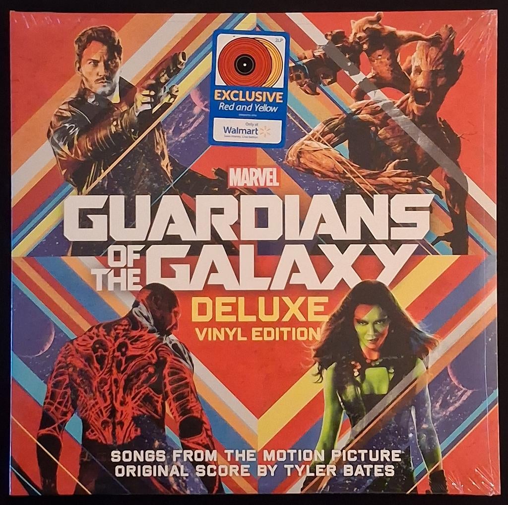 2LP Guardians Of The Galaxy (Deluxe Edition, Red & Yellow), CD & DVD, Vinyles | Musiques de film & Bandes son, Neuf, dans son emballage