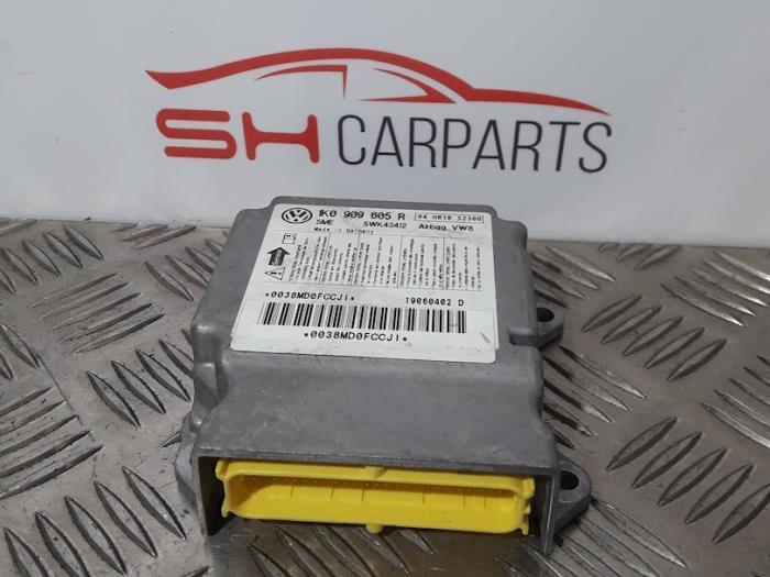 Airbag Module van een Volkswagen Golf Plus, Auto-onderdelen, Elektronica en Kabels, Volkswagen, Gebruikt, Ophalen of Verzenden