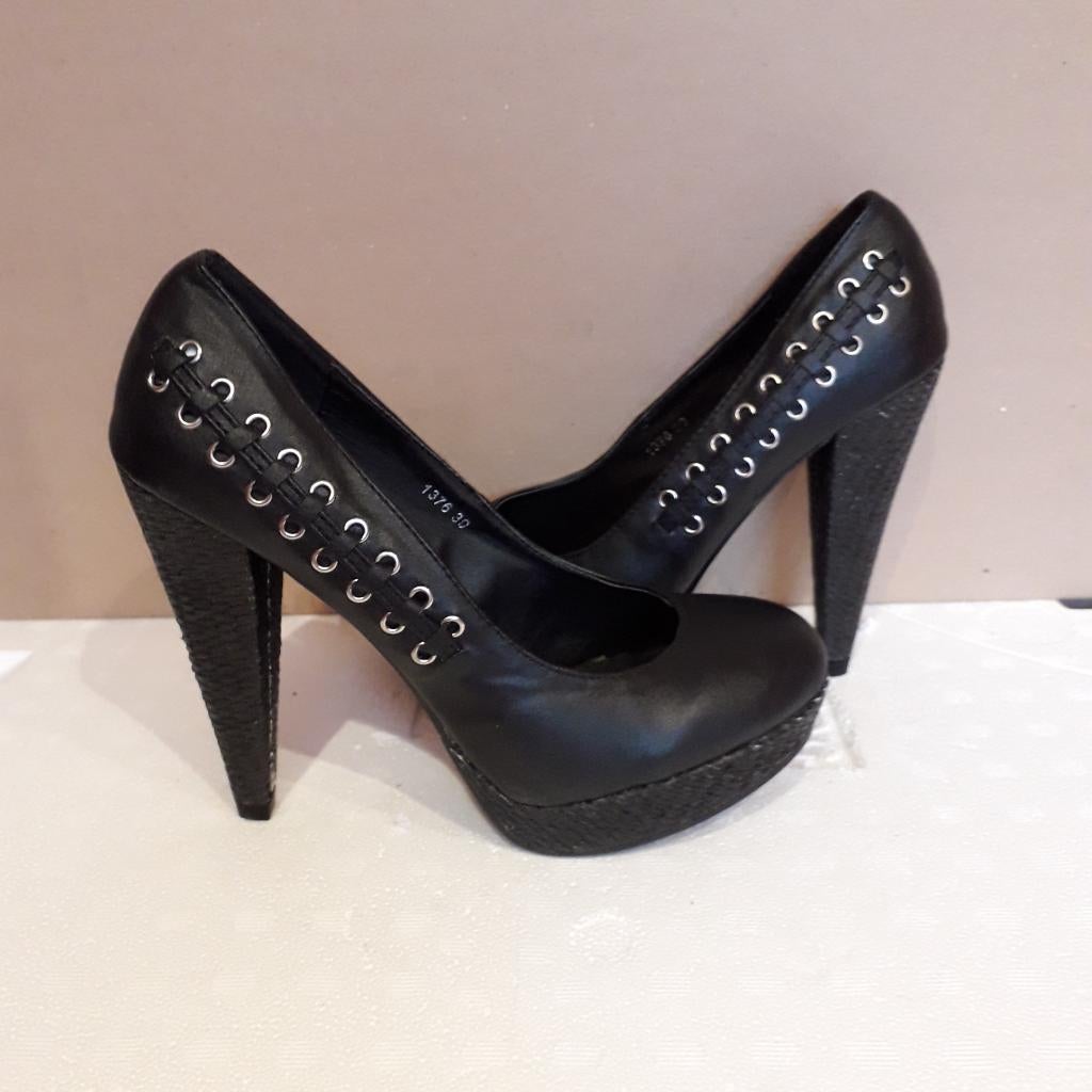 schoenen 39, Schoenen met lage hakken, Verzenden, Zwart, Nieuw