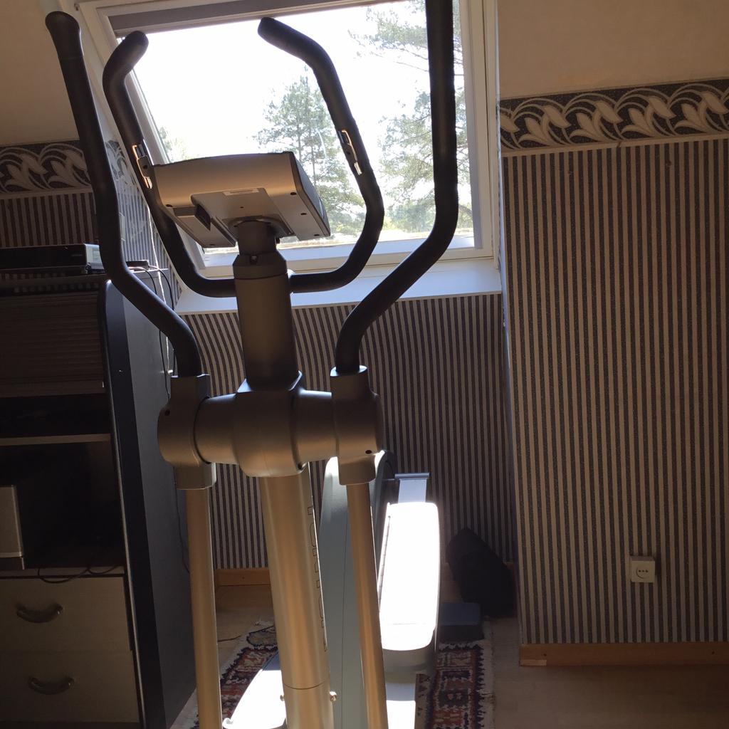 Vélo elliptique gris, Aluminium, Comme neuf, Enlèvement, Jambes