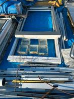 Lot châssis PVC – 2 cadres fenêtre + 1 cadre porte-fenêtre, Enlèvement, Comme neuf