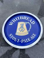 emaille plateau Whitbread in nieuwstaat, Collections, Enlèvement, Comme neuf, Panneau publicitaire