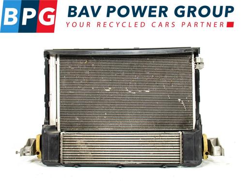 RADIATEUR COMPLEET SET incl VENTILATOR 530dX 5 serie (G30), Auto-onderdelen, Airco en Verwarming, BMW, Gebruikt