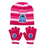 Stitch Handschoenen met Muts - Licht of Donker Roze - Disney, Enfants & Bébés, Vêtements enfant | Bonnets, Écharpes & Gants, Neuf
