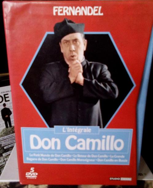 Coffret 5 DVD de l'intégrale de Don Camillo, proche du neuf., CD & DVD, DVD | Comédie, Comme neuf, Coffret, Enlèvement ou Envoi