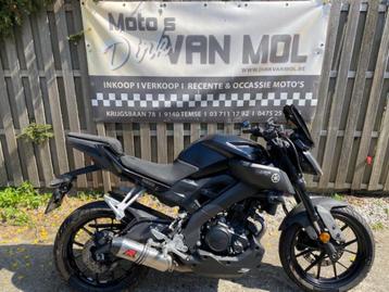 yamaha mt 125 abs bj 2018 zeer goede staat + opties beschikbaar voor biedingen
