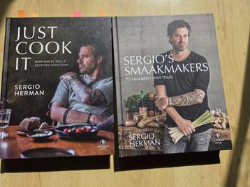 Just Cook it + Sergio's Smaakmakers (Sergio Herman) 25€/stuk beschikbaar voor biedingen